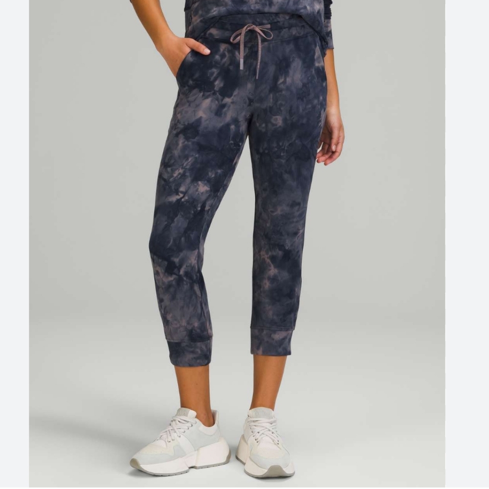 Lululemon Align Ready To Rulu Tiedye Cropped Jogger Pants